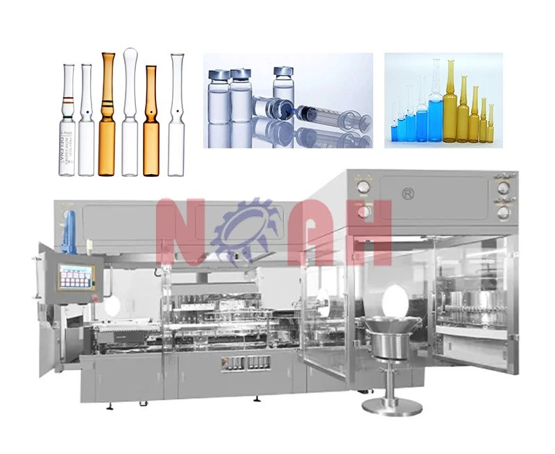 Machine de remplissage et de fermeture combin&eacute;e d'ampoules et de flacons de la s&eacute;rie KAGF