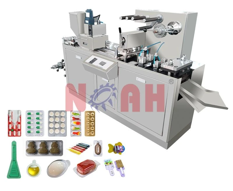 Machine d'emballage sous blister &agrave; plaques plates DPB-100