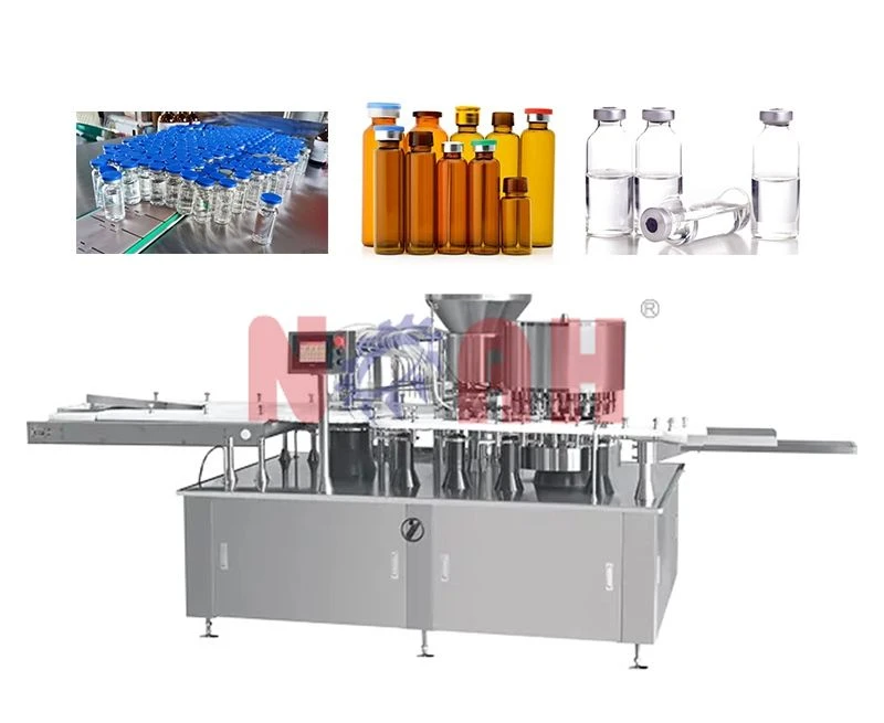 Machine de remplissage et de capsulage de liquide oral s&eacute;rie YGZ