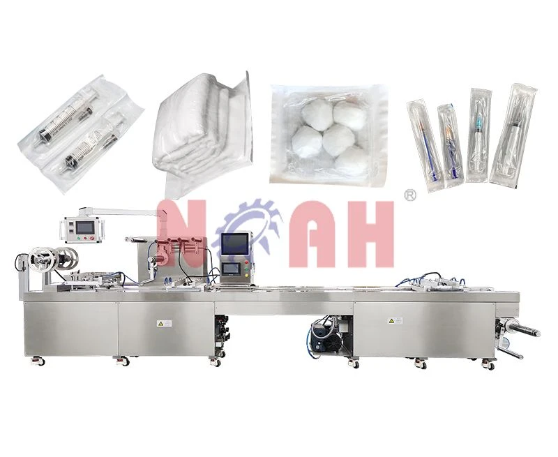 Machine d'emballage sous blister en plastique souple &agrave; plaque plate DPB-420