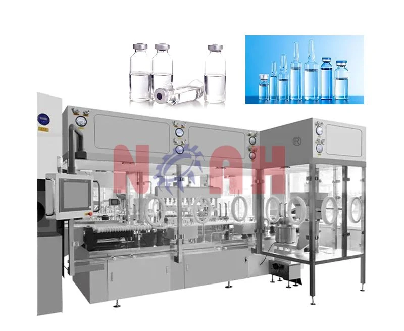 Machine de remplissage et de bouchage de liquide pour flacons s&eacute;rie KGF
