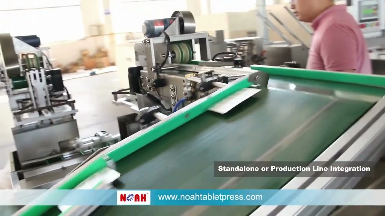 Ligne de production automatique d'emballage et de cartonnage sous blister | S&eacute;rie DPB+ZH