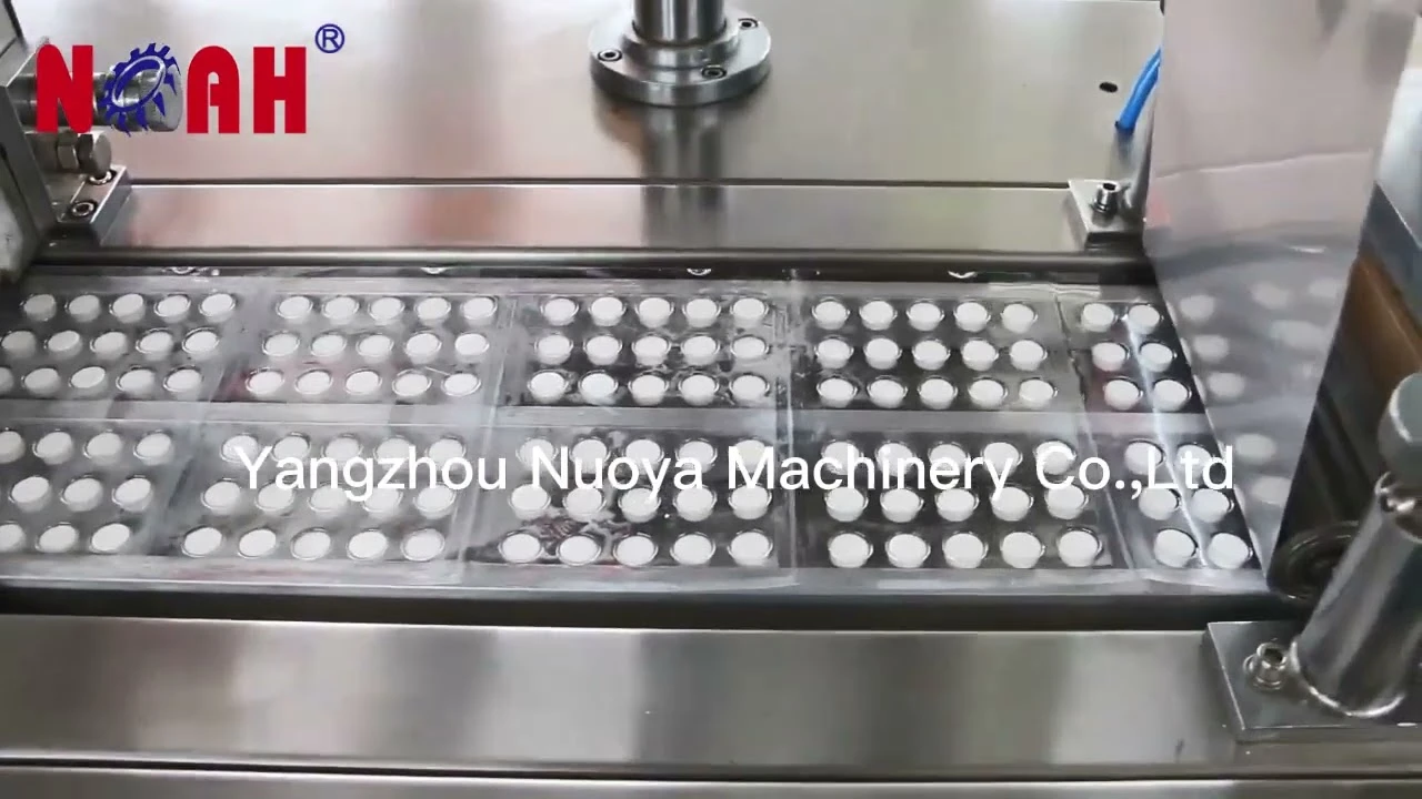 Machine d'emballage sous blister &agrave; plaques plates DPB-150 | NO&Eacute;