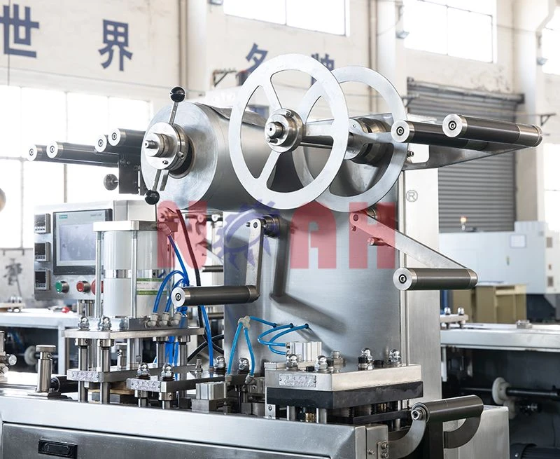 Machine d'emballage sous blister &agrave; plaques plates DPB-150