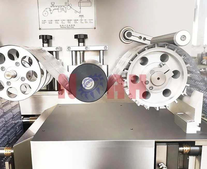 Machine d'emballage sous blister aluminium-plastique &agrave; grande vitesse DPH-260/320