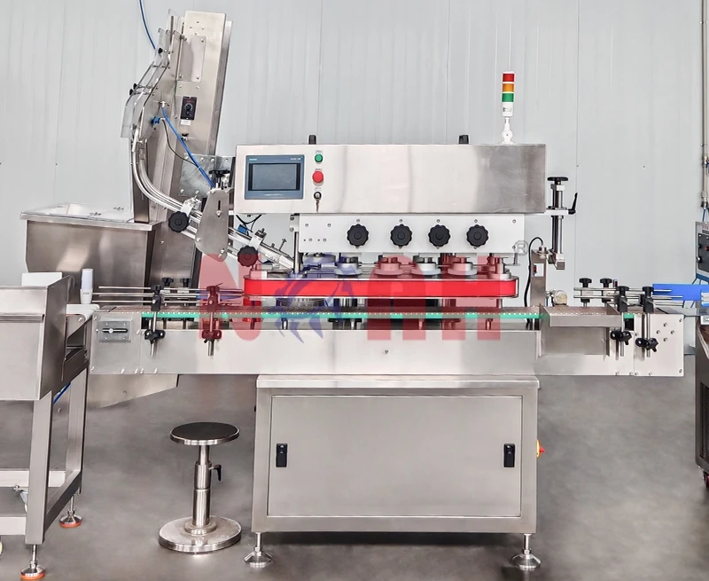 Ligne de mise en conserve automatique de poudre