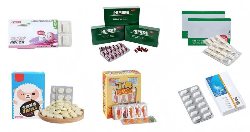 Ligne de machines d'encartonnage automatique de blisters série DPH+ZH