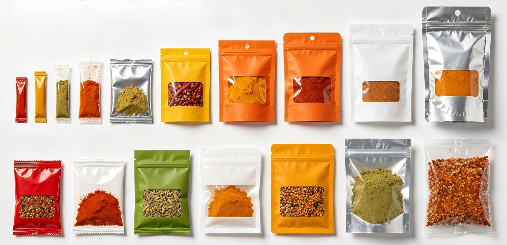 Machine d'emballage de sachets Masala
